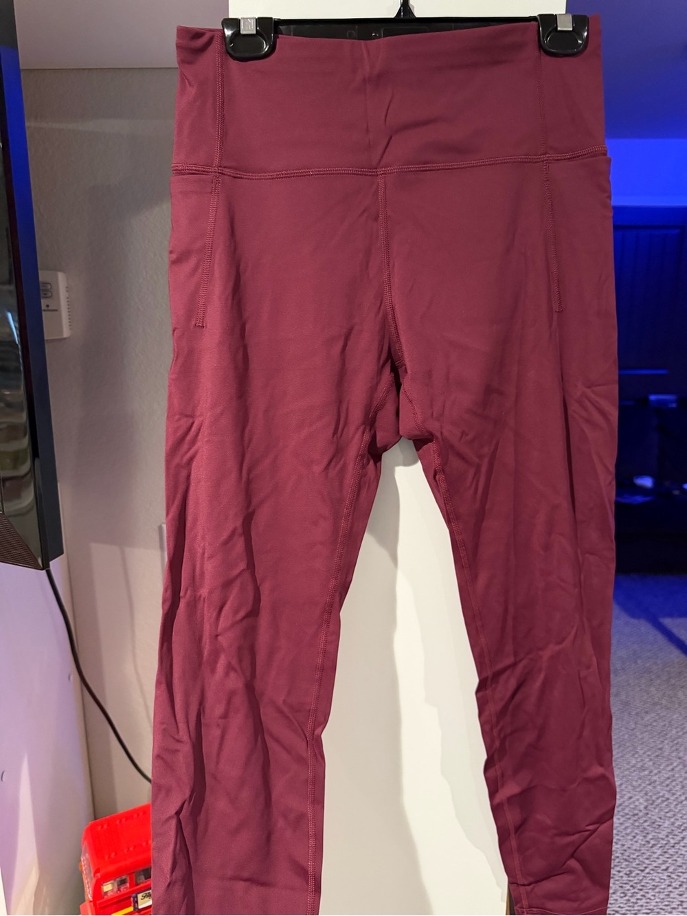 Gym People Active Stretch Leggings - Maroon